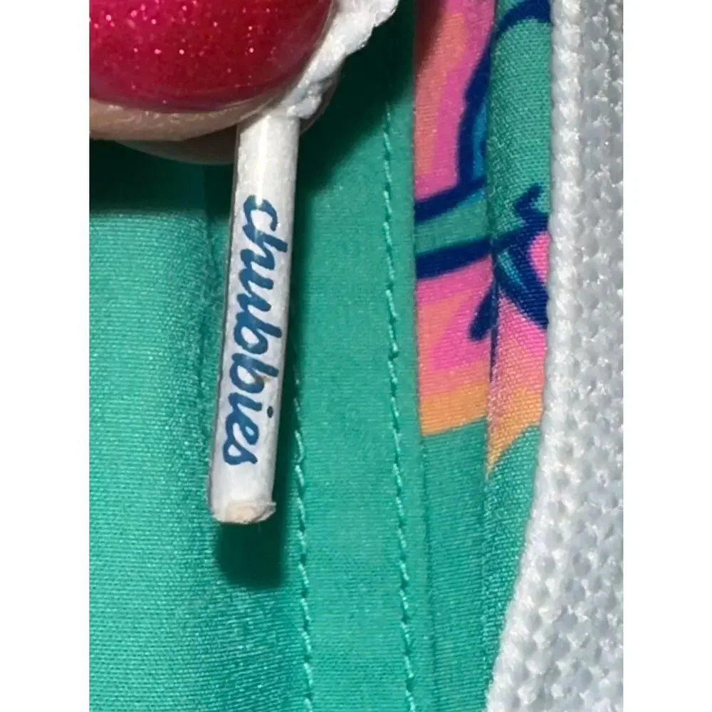 Chubbies Men's Apex Swimmers Green Shark 5.5